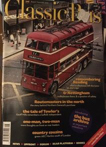 Classic Bus magazine Aug/Sept 2018