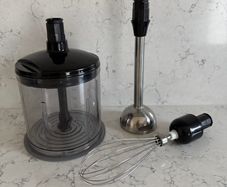 Bosch ErgoMixx 750W spare parts - mixer foot, whisk and chopping bowl