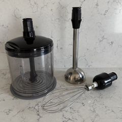 Bosch ErgoMixx 750W spare parts - mixer foot, whisk and chopping bowl