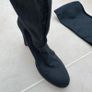 La Redoute Black High Heeled Boots Image 5