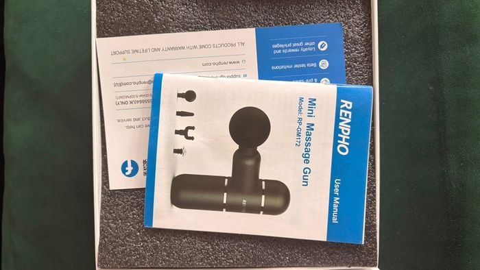 Renpho Mini Massage Gun RP-GM172, Not Working, Free