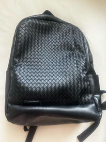 Vegan leather backpack/ laptop bag 33 cm x 28 cm