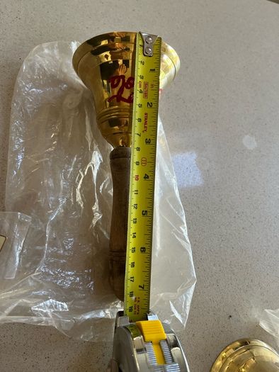 Coca Cola Brass Bell