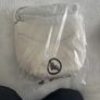 Unwanted gift Michael Kors Dover Lg Half-moon Hobo Pebbled Leather Shoulder Bag Light Cream Image 5