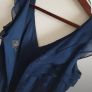 ADRIANNA PAPELL Tiered Chiffon Cap Sleeves Dress Image 2