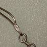 silver teardrop necklace Image 6
