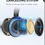 soundcore Space One Pro by Anker, Adaptive Active Noise Cancelling Headphones, Super Foldable Design, 60H Lossless Audio, Ultra-Fast Charging, Hi-Res Wireless Audio with LDAC, Comfortable Fit Image 3