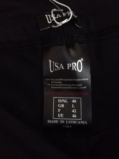 New with Tags..Black Stretch Lycra Maternity or Sports pants (large 12-14)