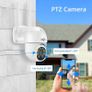 Wireless Security Camera System,5MP PTZ Camera + Bullet Camera CCTV Camera System With 2-Way Audio,IP66 Waterproof, Color Night Vision, Motion Detection, Image 4