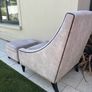 Chair and Pouf Image 3