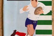 Very Rare 1991 Ireland v France - Five Nations Championship Programme