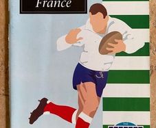 Very Rare 1991 Ireland v France - Five Nations Championship Programme