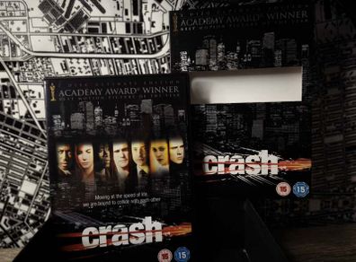 Crash ! DVD ! with Slipcase ! 2005 !  2 Disc Ultimate Edition ! Sandra Bullock !