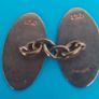 9 Ct Gold Cuff Links O'connor of Dublin 1966 4.2g Image 5