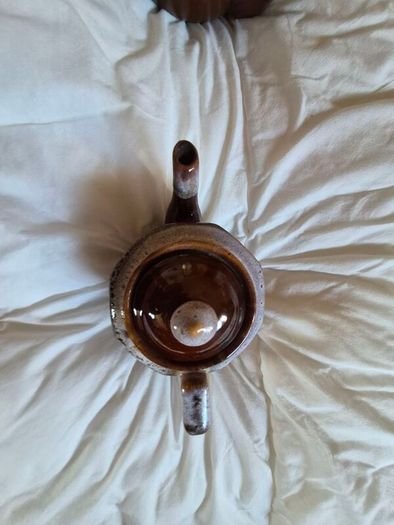 Vintage Teapot Newer Version Brown Betty