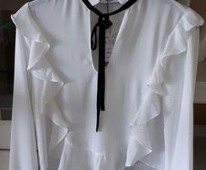 mango cream blouse