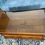 Egyptian coffee table. New zeeland pine. Image 6