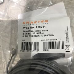710211 - LTE Aerial, SmartDisc, 2G / 3G / 4G, IP67, 2.15 dBi, Male SMA, Screw