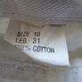 Size 10 - Leg 31 - A Lovely Pair of White Denim Jeans - Read Carefully Image 5