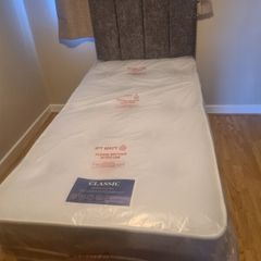 Singe bed with mattress