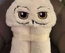 Harry Potter Hedwig Hooded Throw
