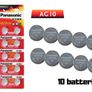 10x Panasonic LR1130 AG10 Alkaline Button Batteries 1.5V Image 2