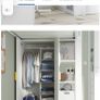 Smastad loft bed, wardrobe, desk and drawers Image 8