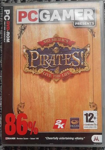Sid Meier's Pirates PC DVD-ROM PC Gamer Presents Sold Out Release