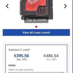 milwauke laser level