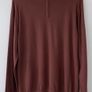 Jaeger Merino Wool and Silk Half Zip Jumper Image 2