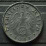 German third reich stamps and coin, 10 pfennig. Image 2
