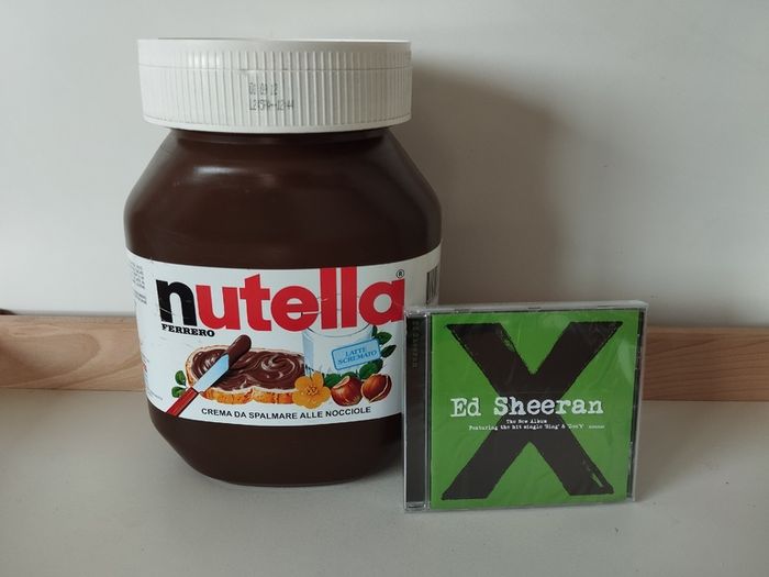 Rare 5 kg empty Nutella Jar