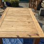 Solid Wooden Kitchen Table plus 4 Chairs Rustic Character Image 7