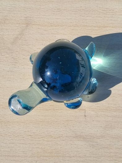 Mdina art glass turtle