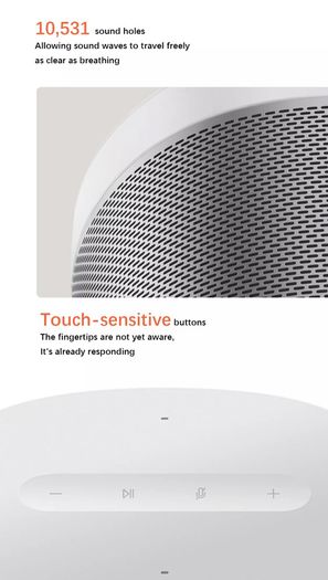 Xiaomi Mi Smart Speaker  Google Assistant Voice Control AI Smart Home Device | Bluetooth 4.2 WiFi Automation DTS