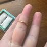 Emerald & Diamond Rose Gold Ring Image 5