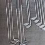 Vintage Maxfli Dunlop golf bag plus golf clubs, golf balls and tees Image 9