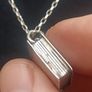 1930's George Jensen Holy Bible Sterling Silver Pendant Set Image 5