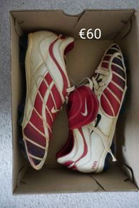 Football Boots Nike Air Zoom Total 90 I White/Red (2000) Size 10UK FG
