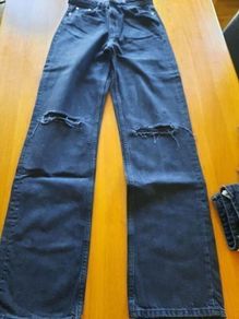 'Zara' Black Jeans UK 10 Eur 38