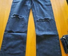 'Zara' Black Jeans UK 10 Eur 38