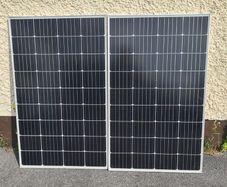 2x Solar Panel 185W Mono - Campervan/Off-Grid Project