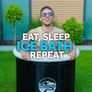 350L Inflatable Ice Bath, Portable Cold Plunge Tub with 3-Layer Insulation, Leak-Proof Design, Lid & Cover, Drain Valve, Cold Water Therapy Image 5