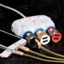 Car charger C1 dual USB triple cigarette lighter charging adapter - HOCO Image 5