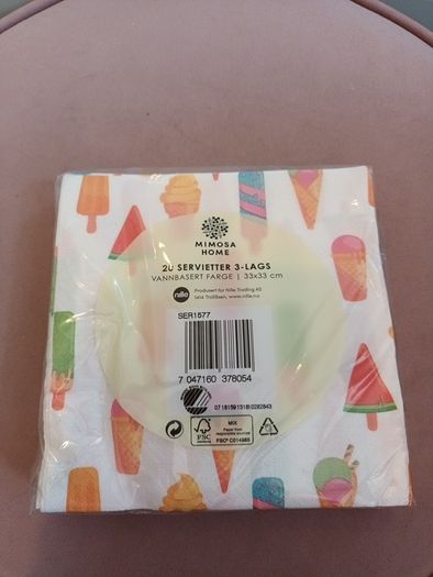 Summer napkins x 20