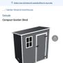 Lidl Compact Plastic Shed Image 2