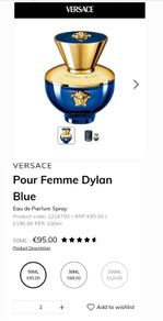Versace Blue Dylan EDP