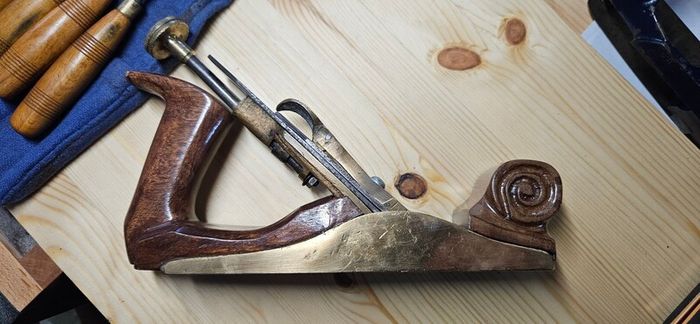 Brass smoothing plane