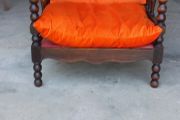Antique Morris recliner armchair early 20th century