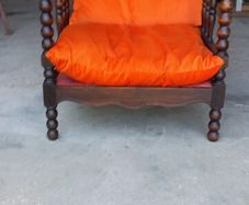Antique Morris recliner armchair early 20th century